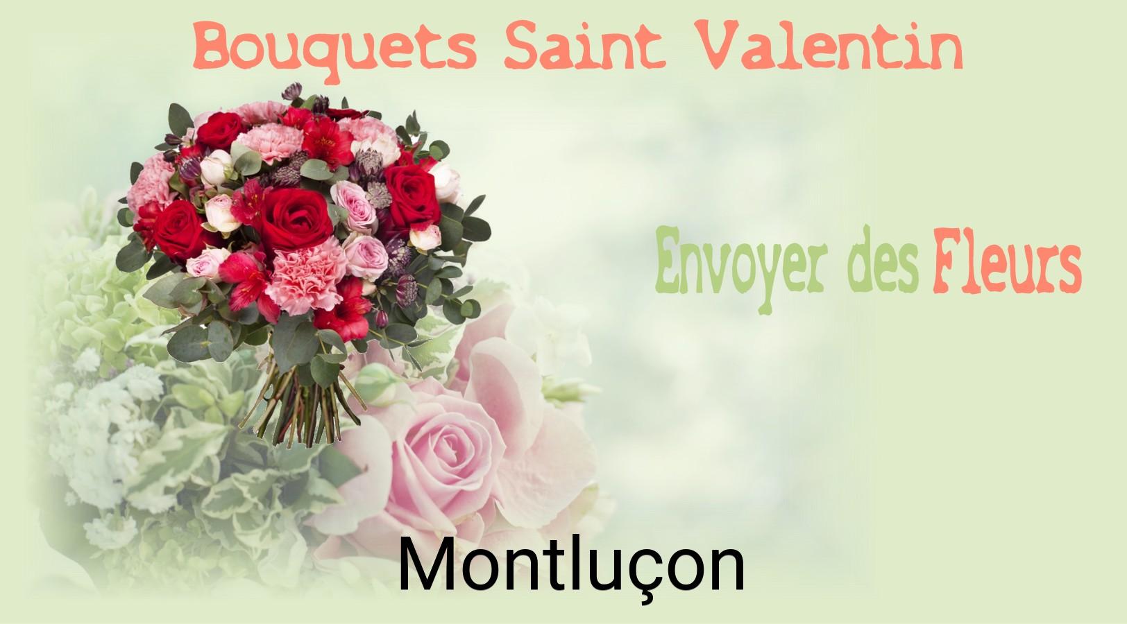 Roses de Saint-Valentin livrées à Montluçon